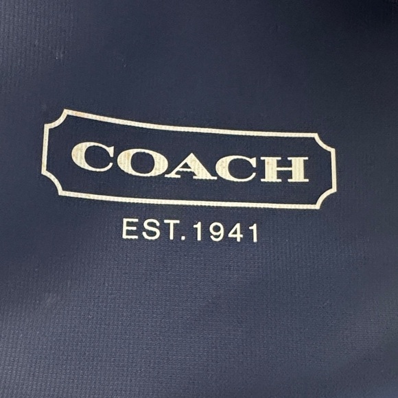 Authentic Coach *RARE NWT Wooden Paddle Ball Set in Navy and Cream. - Picture 5 of 6